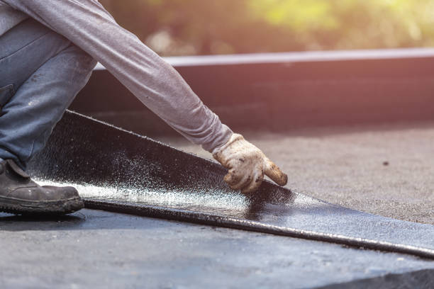 Professional Crawl Space Encapsulation technician working in Warsaw, VA